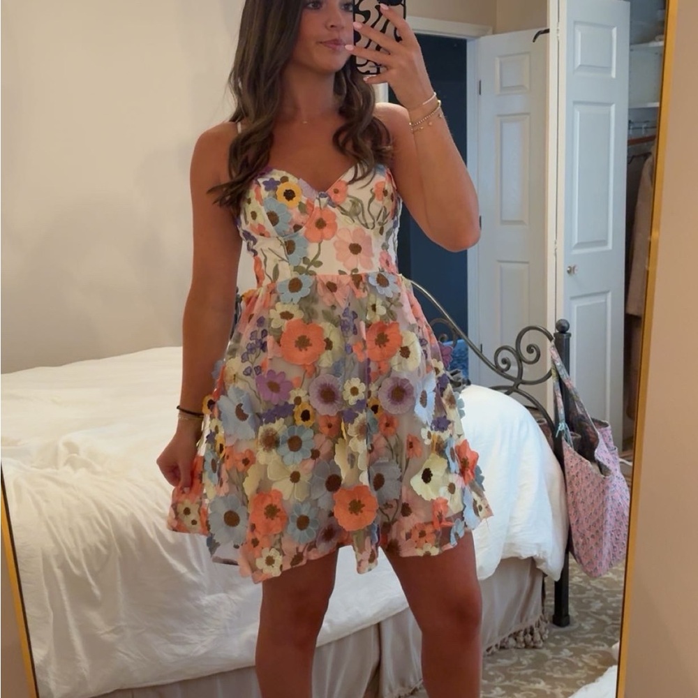 BillyJ Naja Floral Mini dress